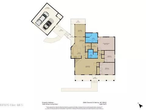 3089 Channel Dr SE, Bolivia, NC 28422