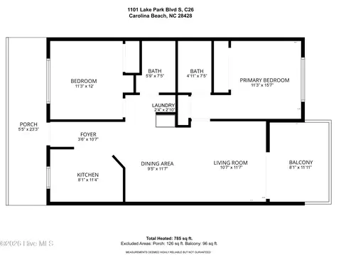 1101 Lake Park Blvd S #26C, Carolina Beach, NC 28428