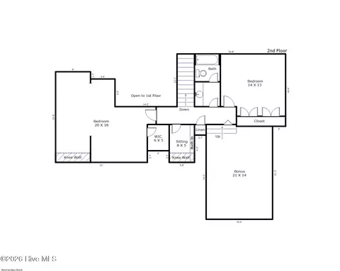 Floorplan - 804 Albatross Way, Hampstead, NC 28443 photo 2 of 4