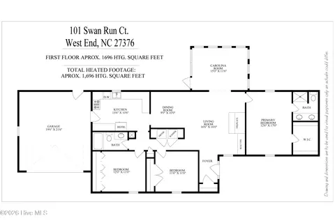 101 Swan Run Ct, Seven Lakes, NC 27376
