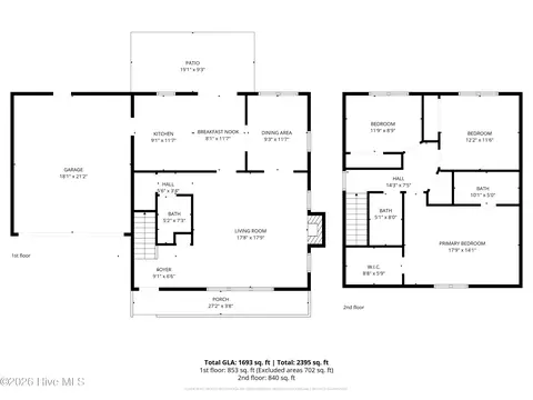 Floorplan - 210 Bobwhite Rd, Hubert, NC 28539 photo 1 of 3