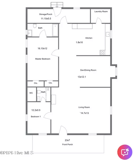 121 Storey Rd # B, Murfreesboro, NC 27855