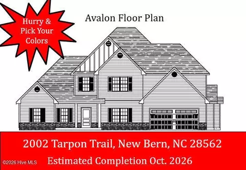 2002 Tarpon Trl, New Bern, NC 28562