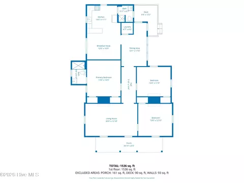 Floorplan - 465 Third St, Ayden, NC 28513 photo 1 of 1