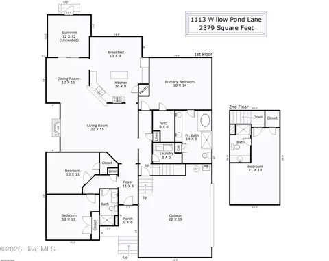 1113 Willow Pond Ln, Leland, NC 28451