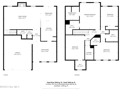Floorplan - 730 Thrush Dr, Vass, NC 28394 photo 4 of 6