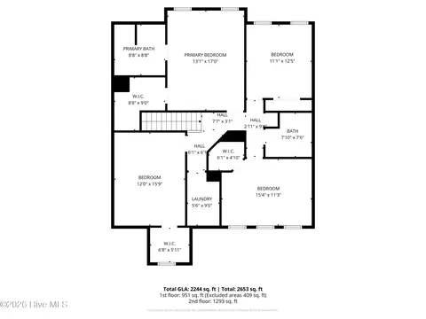 Floorplan - 730 Thrush Dr, Vass, NC 28394 photo 2 of 6