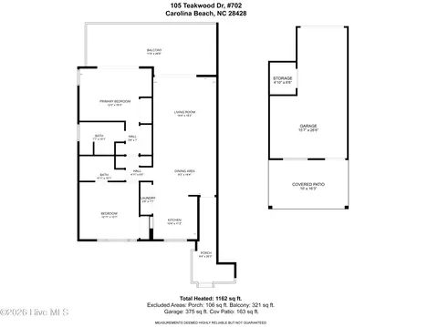 105 Teakwood Dr #702, Carolina Beach, NC 28428