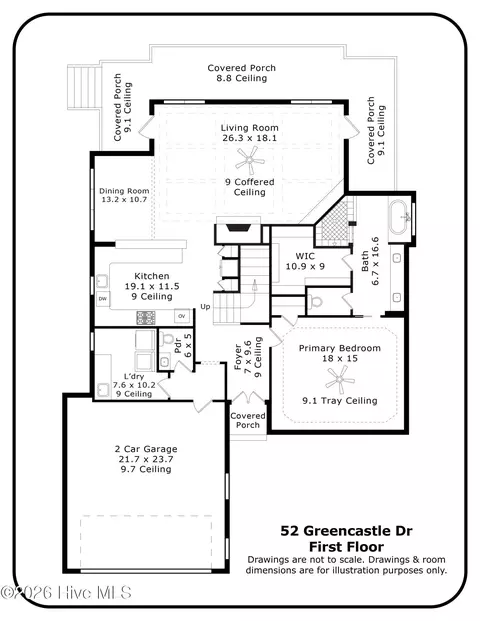 Floorplan - 52 Greencastle Dr, Pinehurst, NC 28374 photo 1 of 2