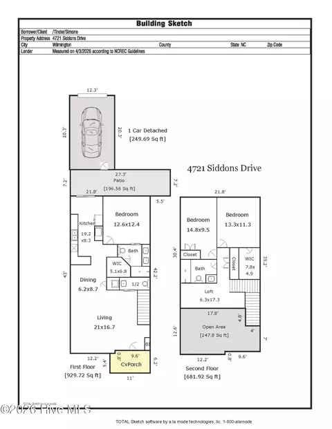 4721 Siddons Dr, Wilmington, NC 28412