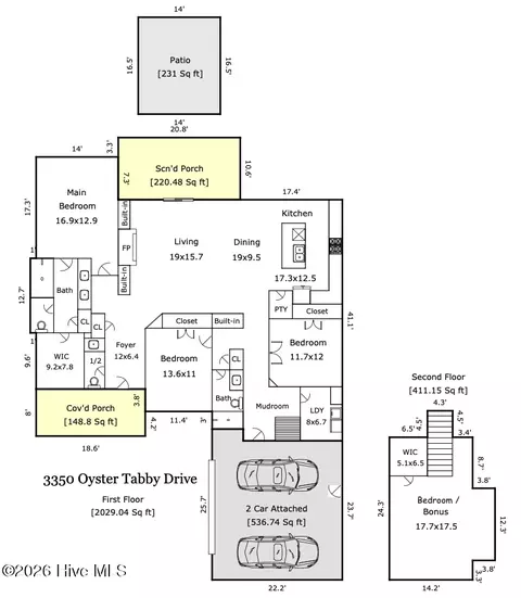 3350 Oyster Tabby Dr, Wilmington, NC 28412