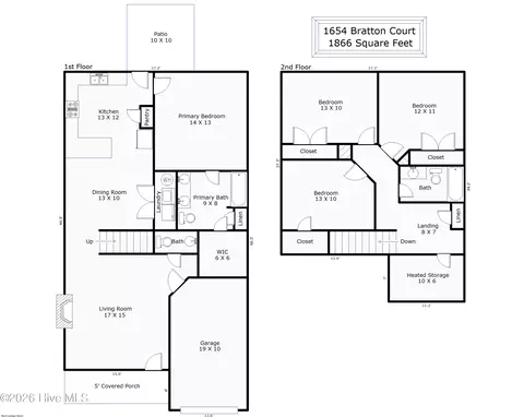 1654 Bratton Ct, Wilmington, NC 28405