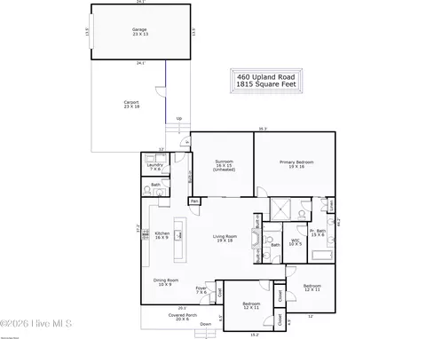460 Upland Rd, Willard, NC 28478