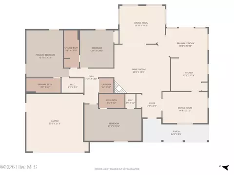 Floorplan - 111 Blue Haven Dr, Hubert, NC 28539 photo 1 of 1