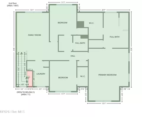 Floorplan - 664 Bald Eagle Dr, Vass, NC 28394 photo 4 of 4
