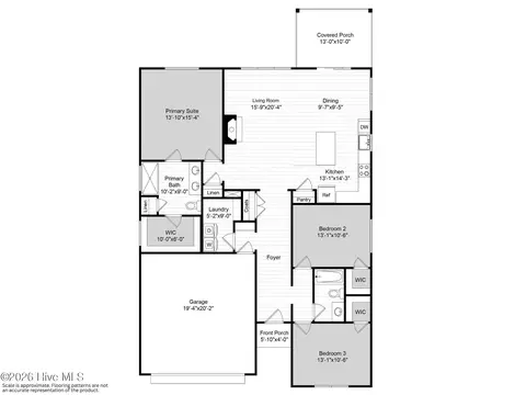 Floorplan - 1009 Exeter Pl, New Bern, NC 28562 photo 1 of 1