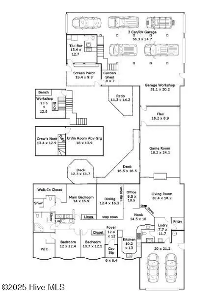 Floorplan - 147 Pine Needle Dr, Hampstead, NC 28443 photo 2 of 6