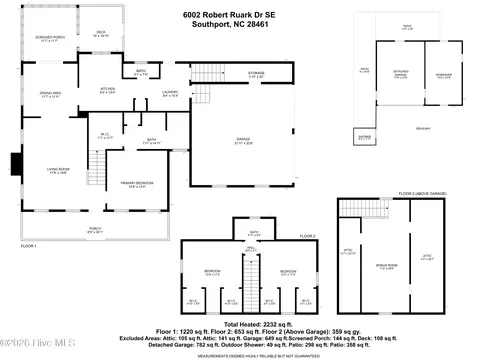 6002 Robert Ruark Dr SE, Southport, NC 28461