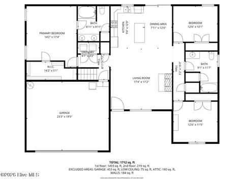 520 Poults Dr, Richlands, NC 28574