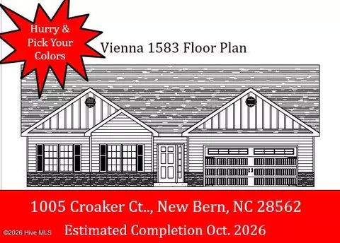 1005 Croaker Ct, New Bern, NC 28562