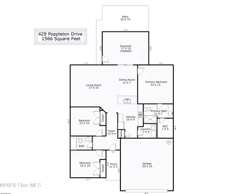 429 Poppleton Dr, Hampstead, NC 28443