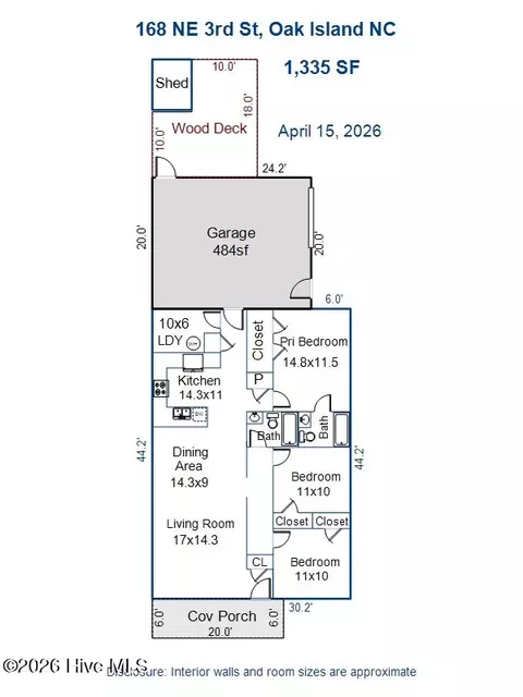168 NE 3rd St, Oak Island, NC 28465