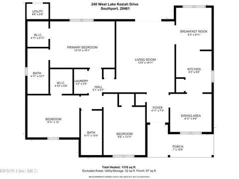 2240 W Lake Keziah Dr, Southport, NC 28461