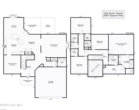 256 Sailor St, Sneads Ferry, NC 28460