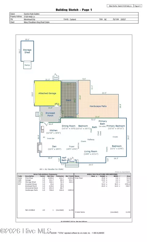 5120 Holly Ln, Morehead City, NC 28557
