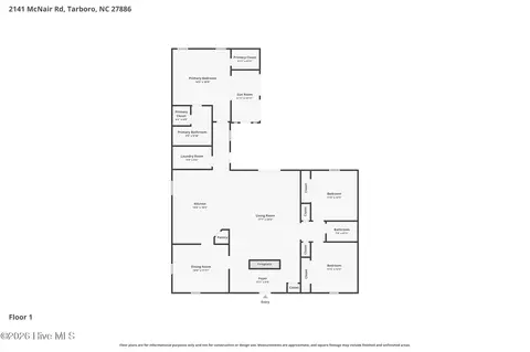 2141 Mcnair Rd, Tarboro, NC 27886
