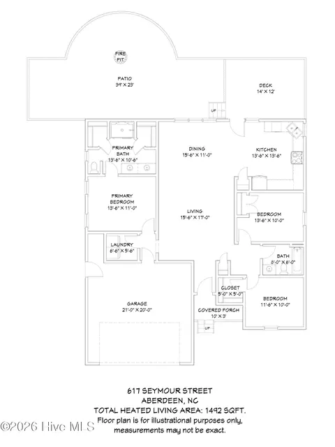 617 Seymour St, Aberdeen, NC 28315