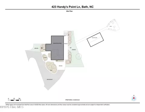 Floorplan - 423 Handys Point Ln, Bath, NC 27808 photo 5 of 5