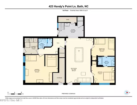423 Handys Point Ln, Bath, NC 27808