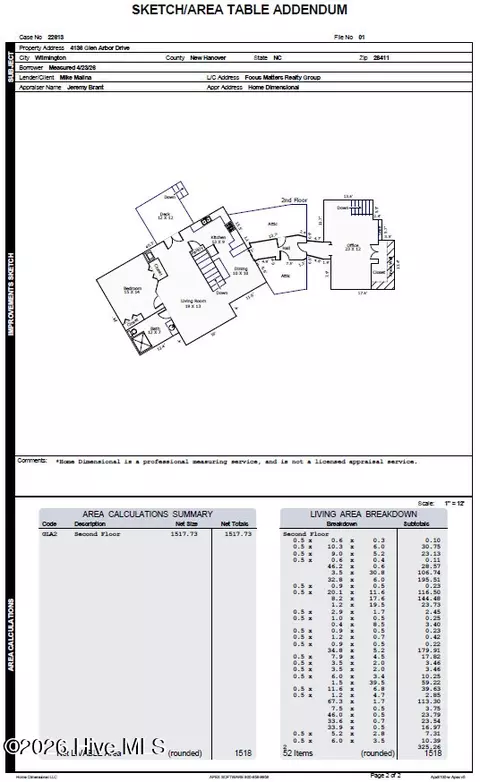 4136 Glen Arbor Dr, Wilmington, NC 28411