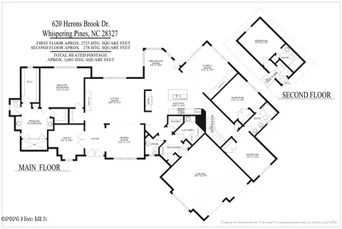 620 Herons Brook Dr, Whispering Pines, NC 28327