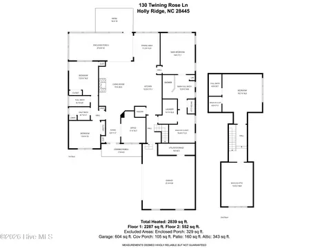 130 Twining Rose Ln, Holly Ridge, NC 28445