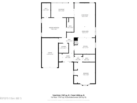 Floorplan - 420 Pinehurst Trace Dr, Pinehurst, NC 28374 photo 1 of 2
