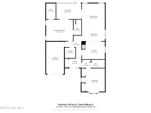 Floorplan - 420 Pinehurst Trace Dr, Pinehurst, NC 28374 photo 2 of 2