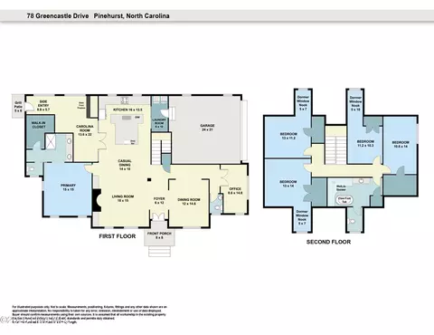 Floorplan - 78 Greencastle Dr, Pinehurst, NC 28374 photo 1 of 1