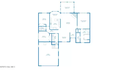 Floorplan - 306 Potomac Dr, Chocowinity, NC 27817 photo 1 of 2
