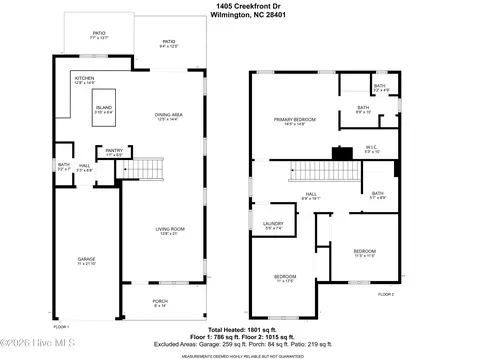 1405 Creekfront Dr, Wilmington, NC 28401