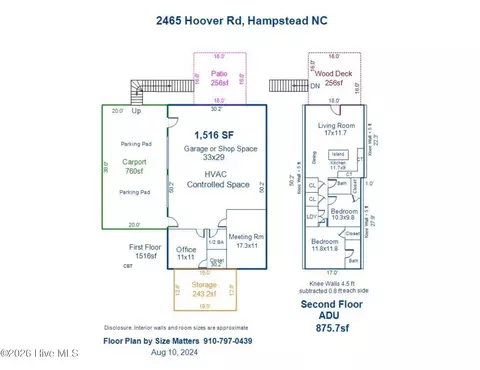 2463 Hoover Rd, Hampstead, NC 28443
