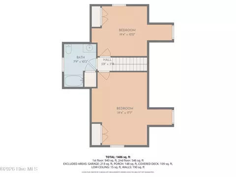 Floorplan - 545 Harbour View Dr, Kill Devil Hills, NC 27948 photo 2 of 3