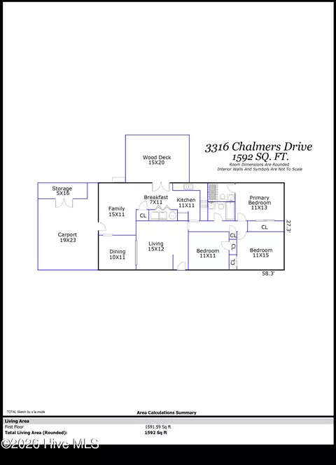 3316 Chalmers Dr, Wilmington, NC 28409