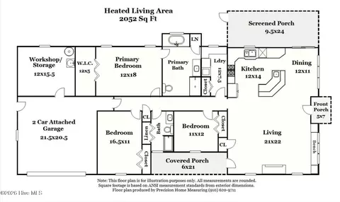 3254 Island Dr SE, Bolivia, NC 28422