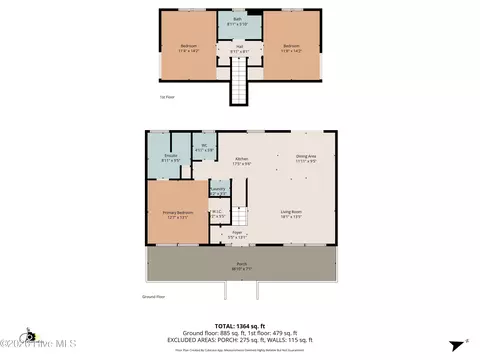 Floorplan - 3733 Virginia Rd, Tyner, NC 27980 photo 1 of 6
