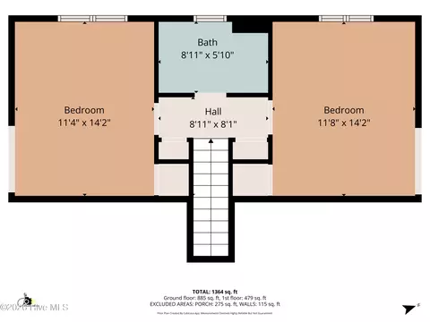 Floorplan - 3733 Virginia Rd, Tyner, NC 27980 photo 2 of 6
