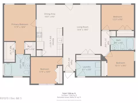 Floorplan - 104 Van Riggs Rd, Hubert, NC 28539 photo 1 of 2