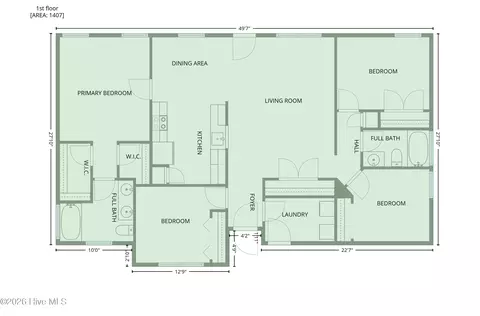 Floorplan - 104 Van Riggs Rd, Hubert, NC 28539 photo 2 of 2