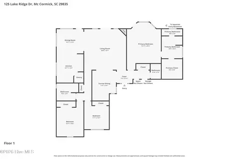 125 Lake Ridge Dr, Mccormick, SC 29835